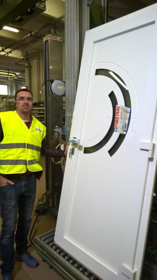 Porte d'entrée Finstral -EVS ETS PUJOL