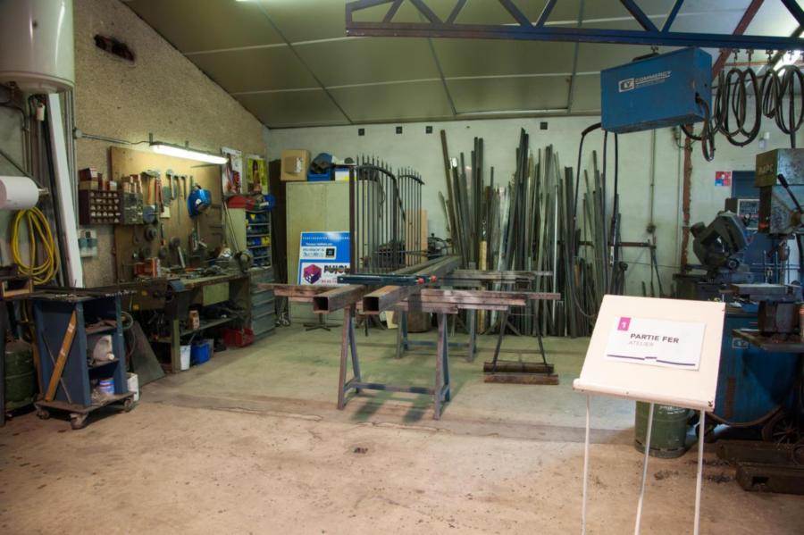 Atelier fabrication fer - EVS ETS PUJOL